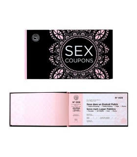 Jeu de 50 Sex Coupons Secret play