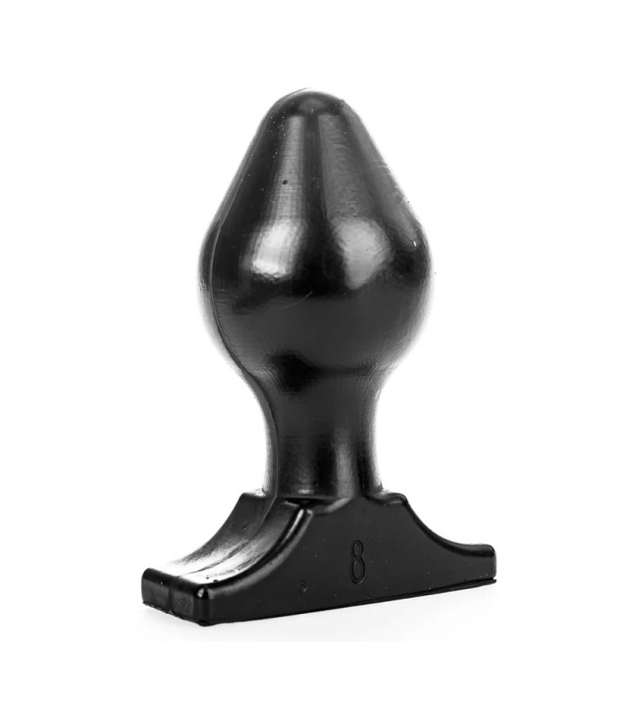 Plug Anal XXL AB72 All Black 13x8cm