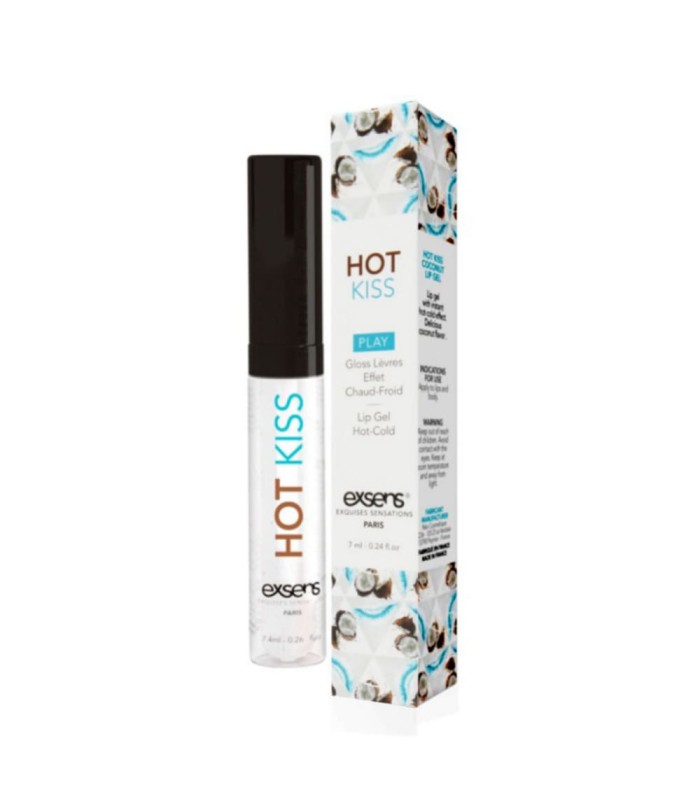 Gloss Lèvre Effet Chaud Froid Noix de Coco