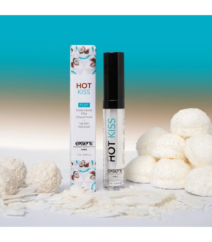 Gloss Lèvre Effet Chaud Froid Noix de Coco