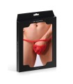 String Homme Filet Rouge