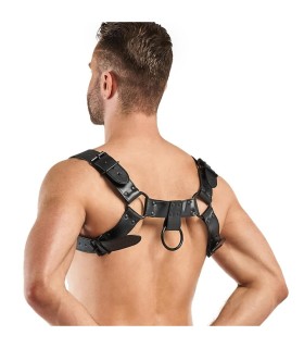 Harnais BDSM Homme Bruno Noir