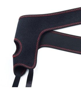 Gode Ceinture réaliste Noir 18x3,6cm