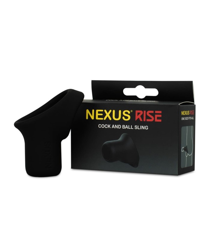 Sling pour Pénis et Testicules Nexus Rise en silicone extensible