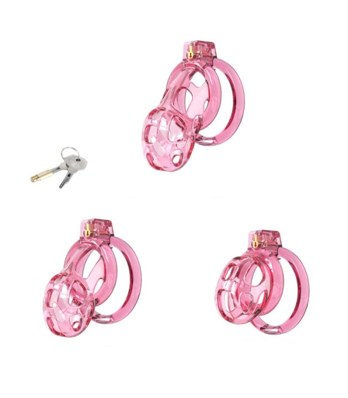 Cage de Chasteté Rose Souple Cobra