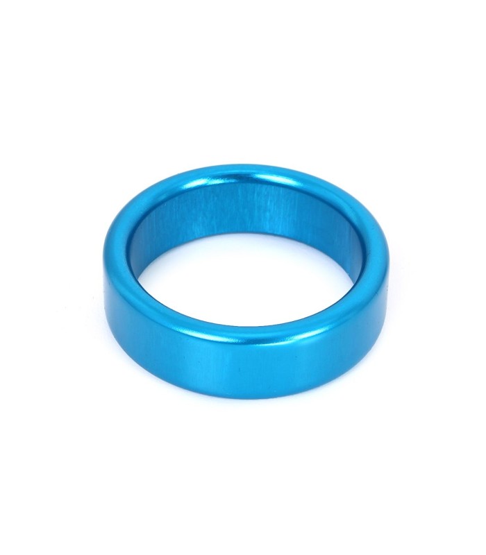 Cockring Aluminium Bleu 15mm