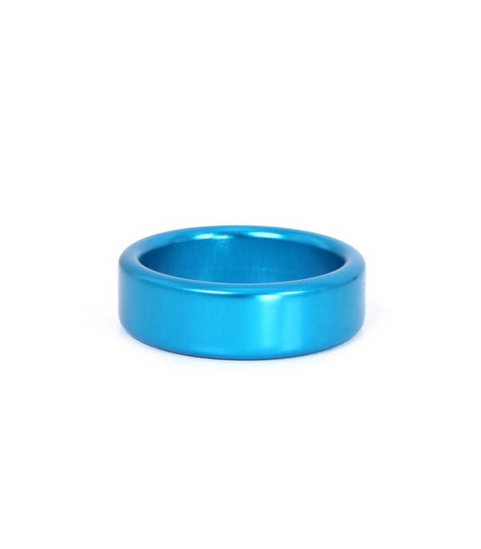 Cockring Aluminium Bleu 15mm